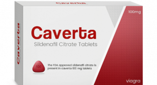 Buy Caverta 100mg Tablets Online at lowest price from ESildenafil.com