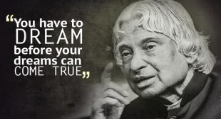 Dr APJ Abdul Kalam: Evergreen Quotes From His Speeches – Enformation