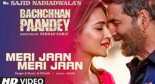 Meri Jaan Meri Jaan Lyrics – Bachchhan Paandey